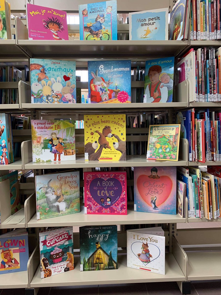 Venez découvrir un livre à propos de la Saint-Valentin avec vos tous petits 😍📚

Come grab a kid’s Valentine book from our kids section 😍📚