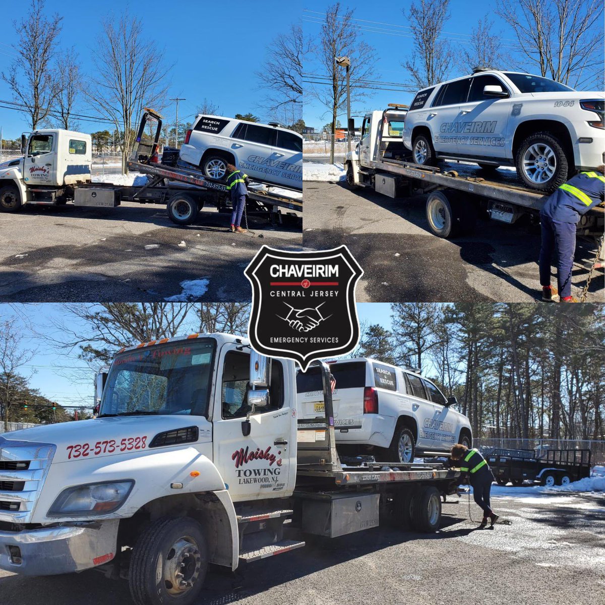 “Even the helpers need help sometimes”
Thank you Moishys Towing for his constant support.