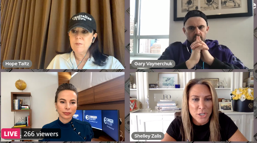 As leaders, it is our job to model empathy and adaptability and to push the boundaries of what we thought possible. Thank you @femalequotient @garyvee, @htaitz and @ShelleyZalis for this inspiring conversation on #CapitalizeOnYou 👉 bit.ly/39RX03P