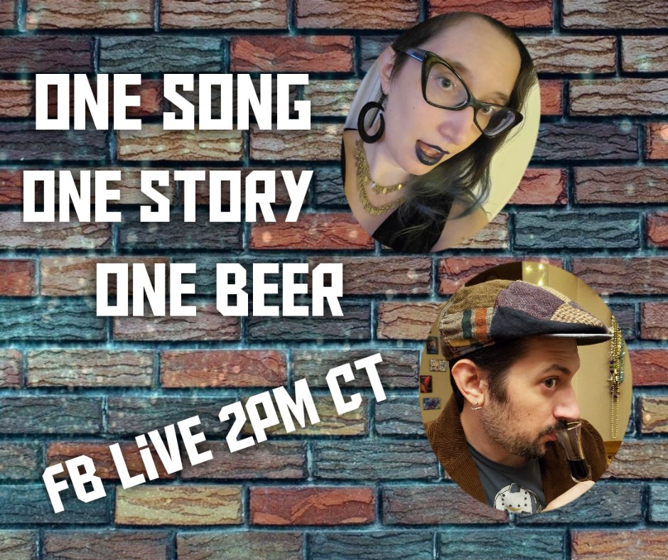 Come by our fb page today! We're continuing our talks on New Orleans musicians as well as our typical shenanigans! #2KnightShow #beeroclock #huntsvillemusic