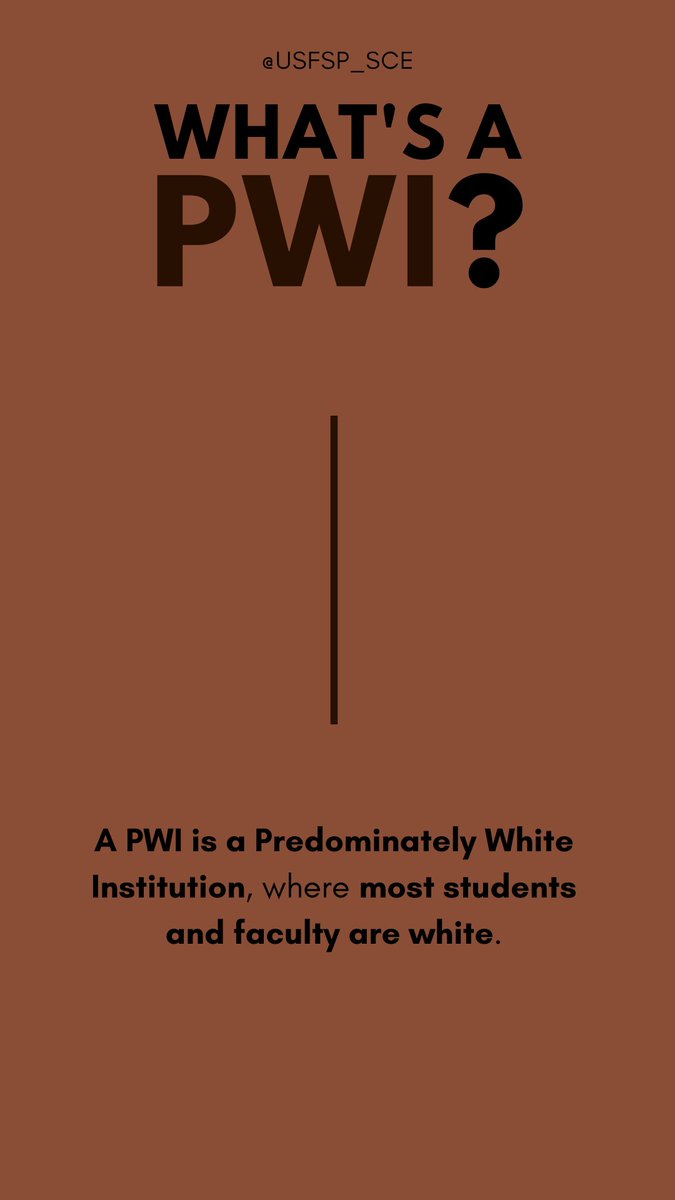 usfsp_sce's tweet photo. Black History Month
-
PWI's &amp; HBCU's
·
·
·
·
·
#usfsp #usfspusc #usfspsce #student #studentcenter #studentunion #collegeunion #BlackHistory #BlackHistoryMonth #BHM #BlackHistoryMonth2021 #HBCU #PWI https://t.co/c5lEiShyzH