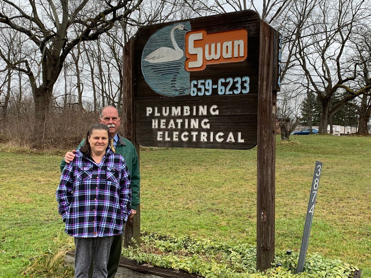 RichfieldTimes's tweet photo. Swan Plumbing &amp; Heating is celebrating its 100th year of supplying the residential sanitation and heating/cooling needs of Richfield area residents. https://t.co/FMYxJcOPHK https://t.co/dXqCVivfOp