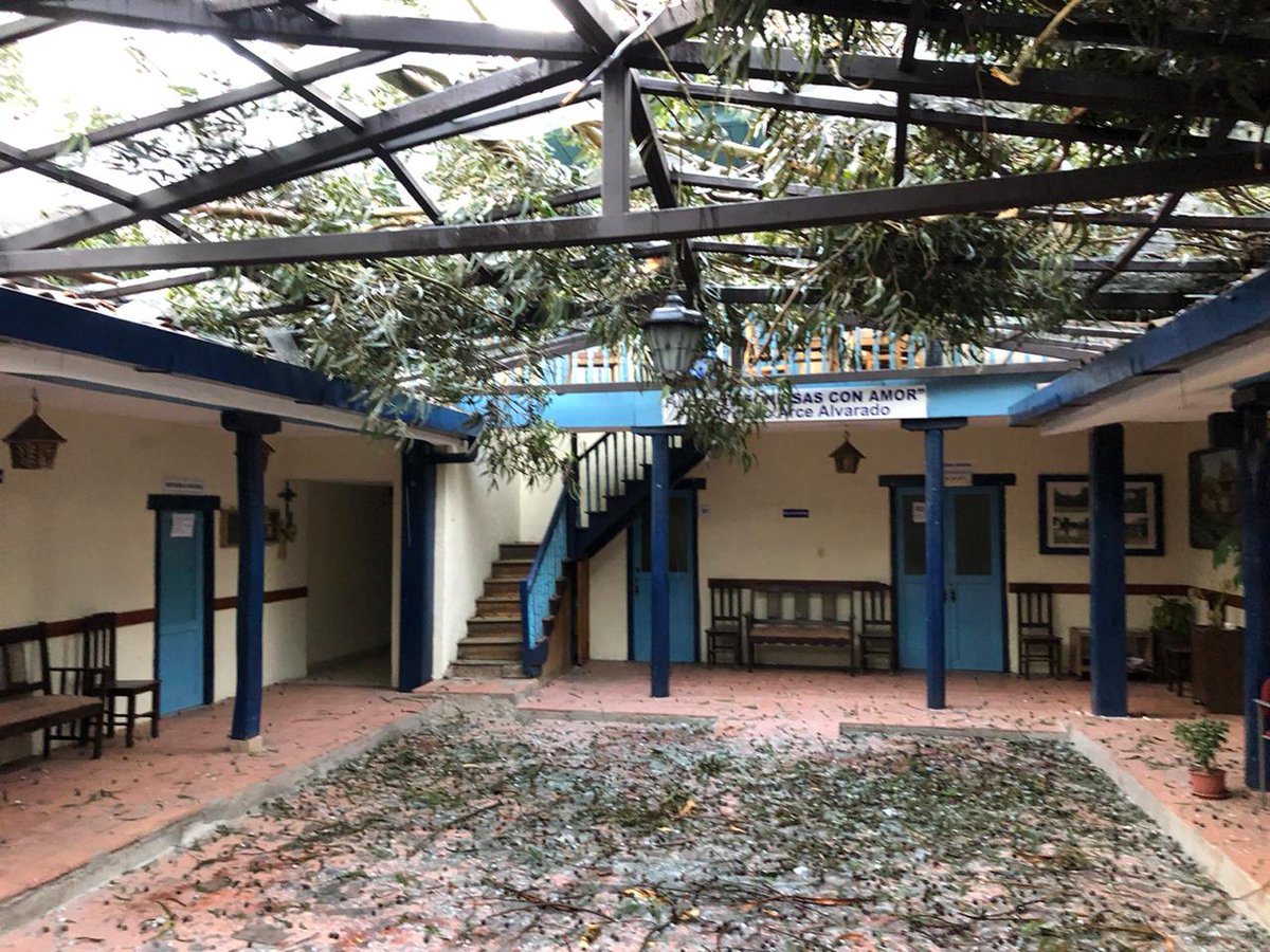 DanielaArceA's tweet photo. 9 de mayo cae árbol en la fundación Sonrisas con amor creando serios daños. La fundación solicita la atención de la @emac_ep SIN RESUESTA para evitar que esto vuelva a suceder @tomebamba @pedropalaciosu @MunicipioCuenca @elmercurioec @jorgepiedrac https://t.co/doHHtWB7ol