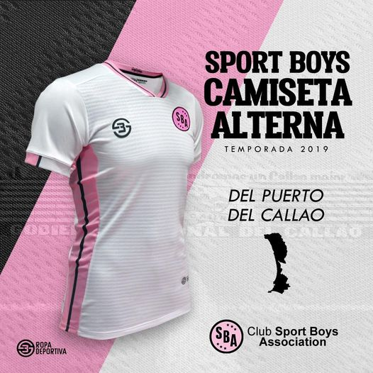 . Camiseta  @sportboys 2019. Marca: S3. Oficial: Rosada / Negro. Alterna: Blanco / Rosado .  Sponsors: New Athletic | Roky's | Minka | Cemento Nacional | UN | Sporade | Sopranos | PES