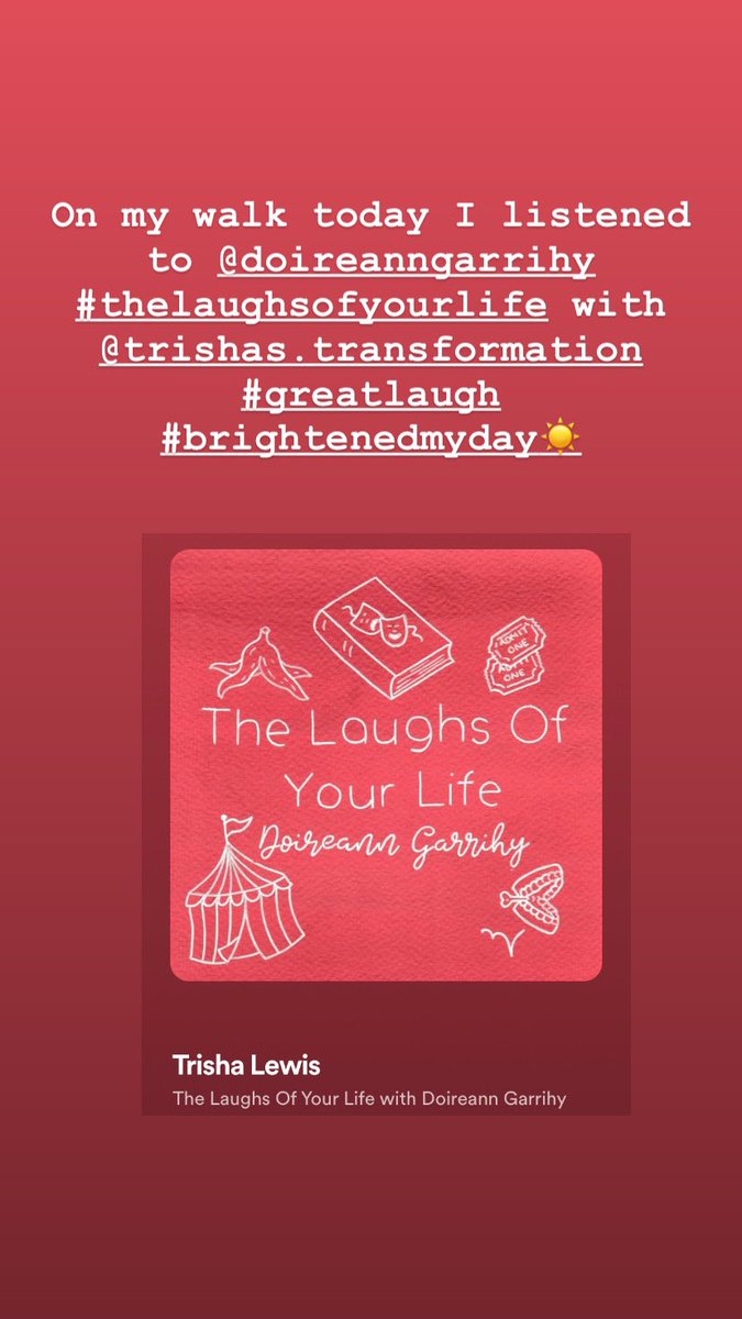 mshanley_m's tweet photo. Day 36 #100daysofwalking #movewithtrisha listened to @DoireannGarrihy podcast #thelaughsofyourlife with @trishastransfo1 even though it was raining ☔️ it brighten my day #laughteristhebestmedicine #greatcraic #boghabàistí🌈 #Tubbrid @AimsirTG4 @WeatherRTE @WAWHour https://t.co/R9Hw6eldNn