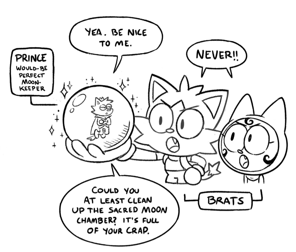 More from the Trick Moon bible... lil brats 