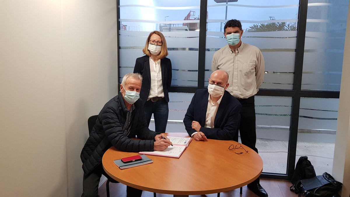 📌Les pole emploi de #Istres et #Miramas et le #plieouestprovence renouvellent leur partenariat en signant un nouvel accord✒

Objectif ➡️ Accompagner les personnes les plus éloignées de l'emploi du territoire