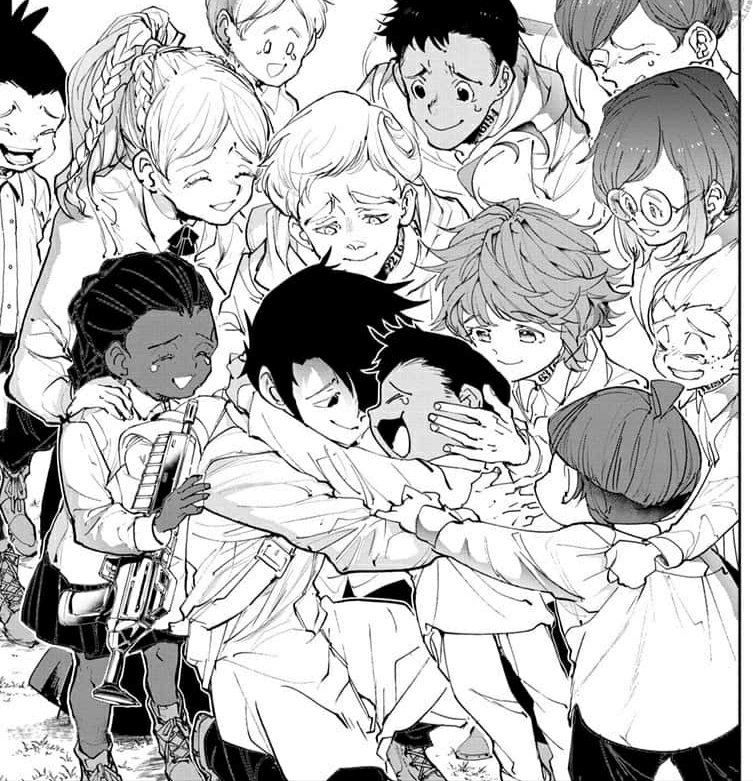 обещанный неверленд кадры. обещанный неверленд чёрный. кинн тест обещанный неверленд. рэй обещанный неверленд. рей из манги обещанный неверленд.