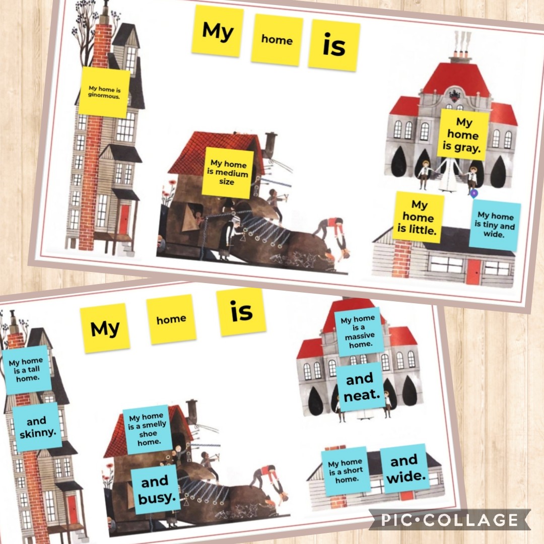 RinglandPrimary's tweet photo. More amazing adjectives and super sentences using #Jamboard! Dosbarth Beech have been using connectives to extend their sentences! Da iawn! ⭐ #EncourageApplaudShare #EAS_Digital #EAS_FoundationP https://t.co/0wYCyUa4FT