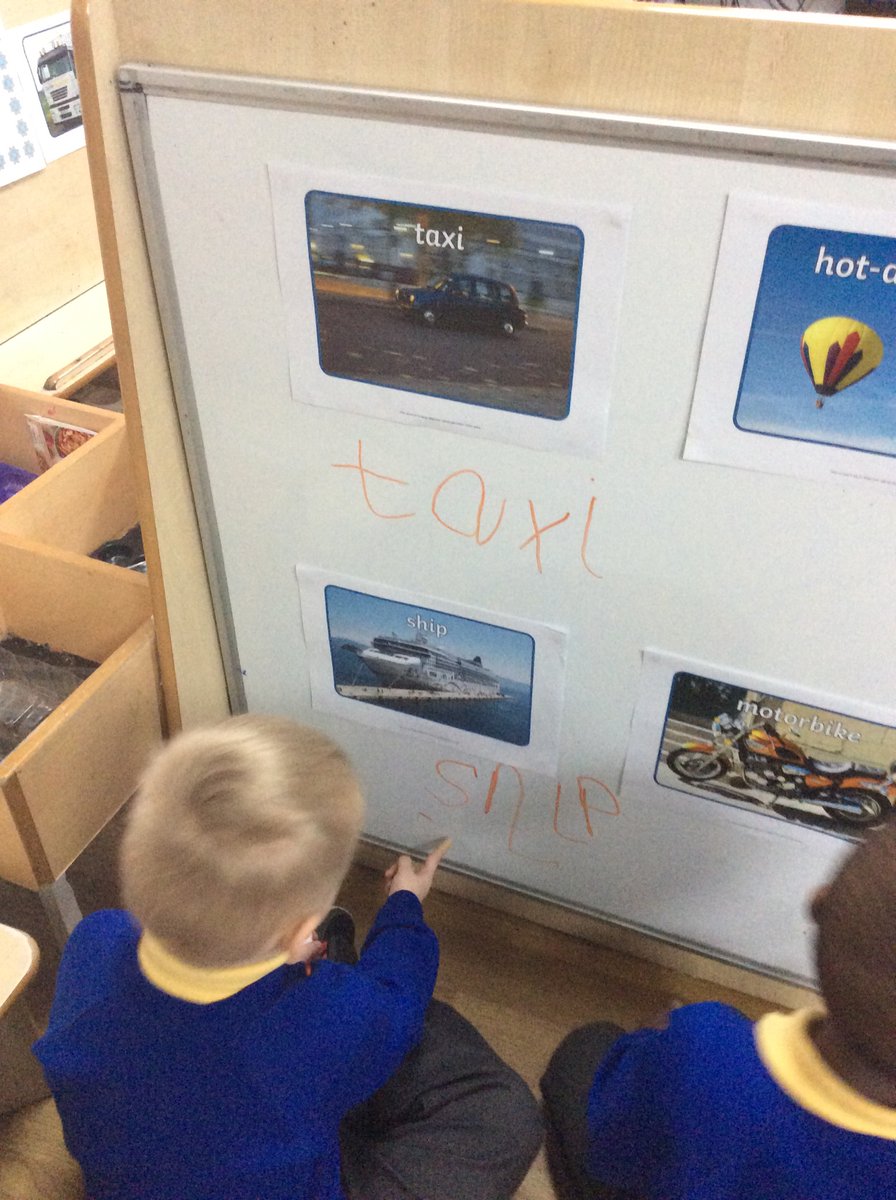 Blueberryparkuk's tweet photo. EYFS have shown an interest in transport and vehicles this week! We are so impressed with their fabulous writing!
#provocationsforwriting
#childledlearning
#plods https://t.co/f1U6D8VZy6