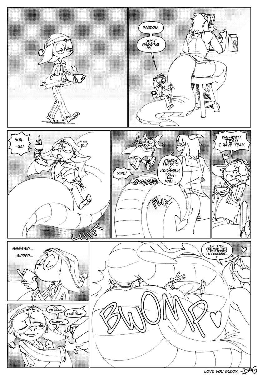 9. ThicknessThick tails/tentacles/general are neat... enough to squidge at the places where they bend and absorb wiggles is always nice. Enough to where things can trap you without a coil even getting involved is aces. Makes for some unique scenarios all round. Durg