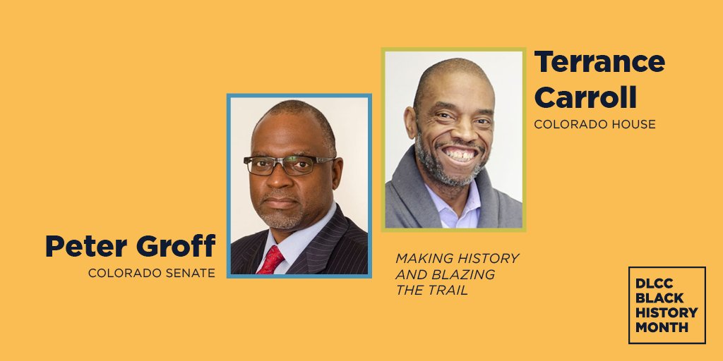 In 2009, Terrance Carroll was chosen by his colleagues to serve as speaker of the Colorado House. Leading their Senate counterparts since 2007 was Peter Groff. For the first time in American history, both chambers of a state legislature were led by a Black person.1/7