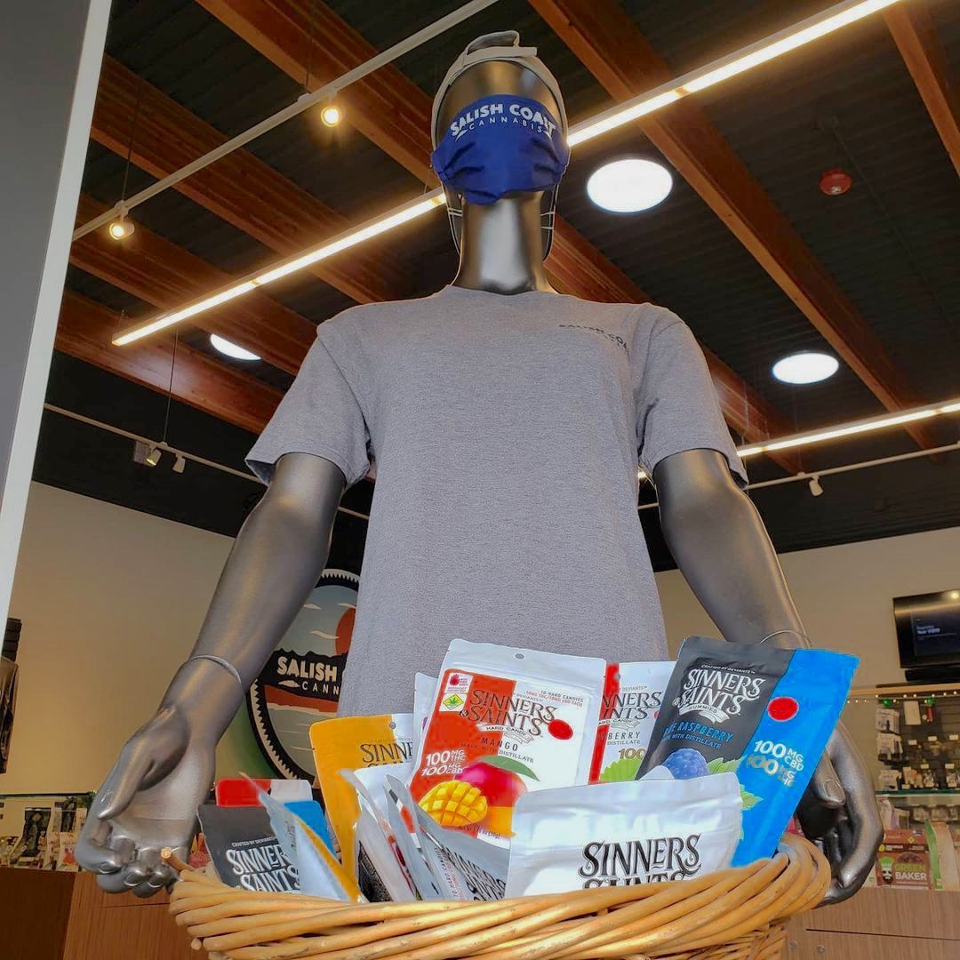 WARNING: Consuming multiple bags of Sinners &amp; Saints Hard Candies and Gummies may turn you into a mannequin. 😛Consume Responsibly😜
📷: @salishcoast.cannabis
-
#sinnersdoitbetter #liveforevergreen #cannabiscandy #cannabisgummies #washingtoncannabis #i502