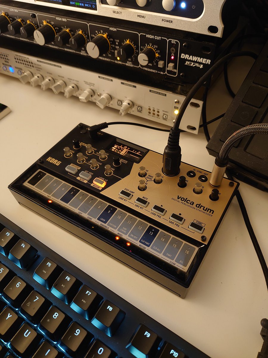 Fresh by 6 (@freshby6) on Twitter photo Really enjoying this little fellow. Can get a lot out of it when hooked up via midi. Best of the <a href="/KorgUK/">Korg UK & Ireland</a> Volca's 🥳🥳 Really enjoying this little fellow. Can get a lot out of it when hooked up via midi. Best of the <a href="/KorgUK/">Korg UK & Ireland</a> Volca's 🥳🥳