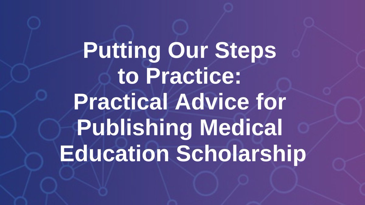 Harvard Macy tweet media