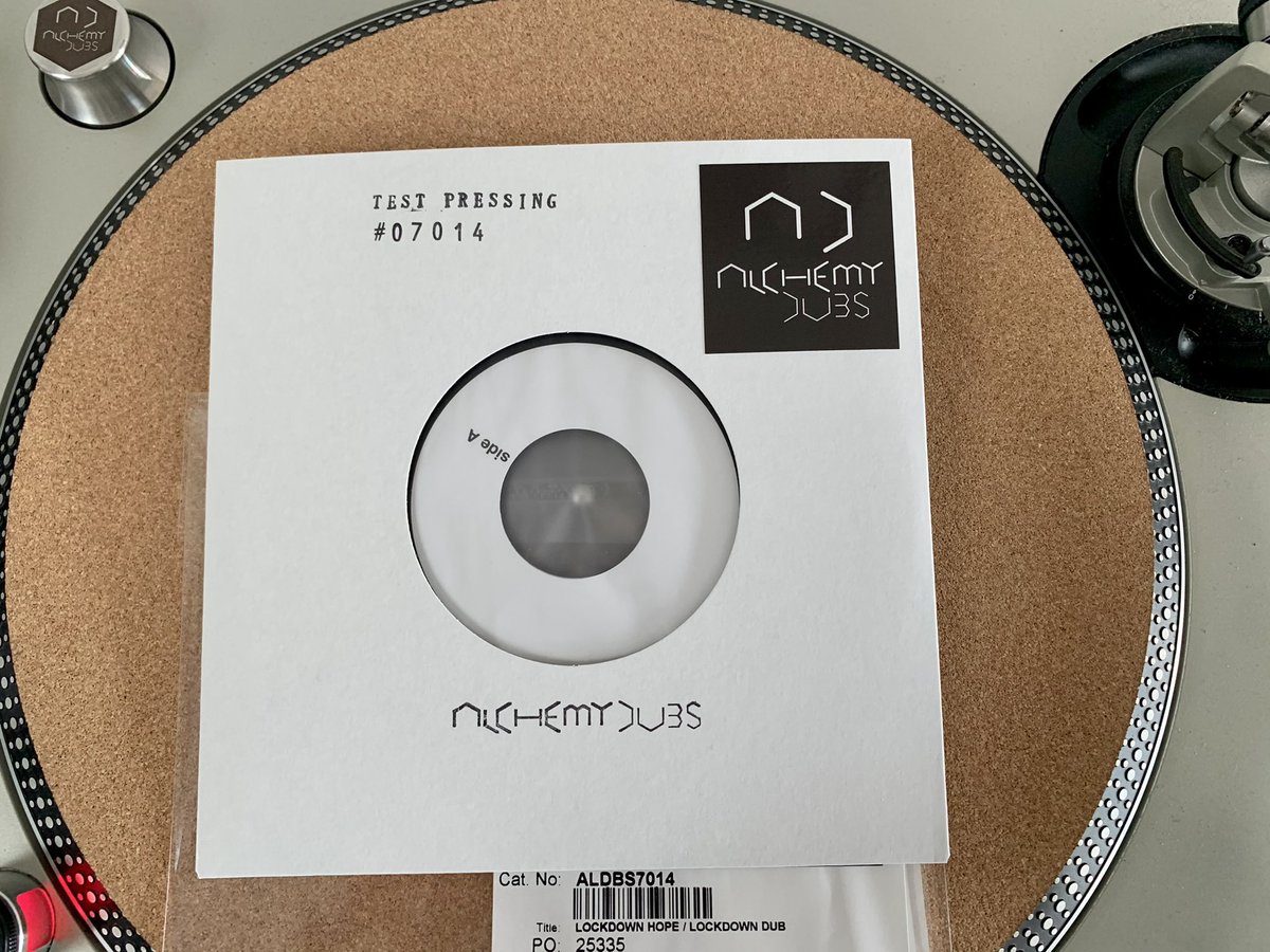 NEW 7" TEST PRESSING!  Ojah feat. Don Fe - Lockdown Hope /Lockdown Dub (ALDBS7014)

LISTEN : youtube.com/watch?v=kOhWYv…

(ONLY 1 COPY PER PERSON!)