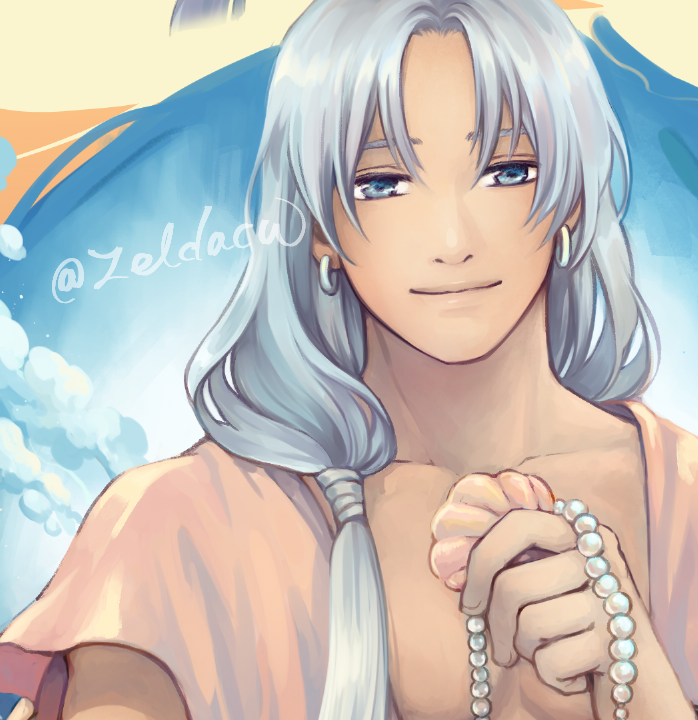 My Poseidon (from MYth comic)....as...polar bear and panda bear
*hashtag same character :U