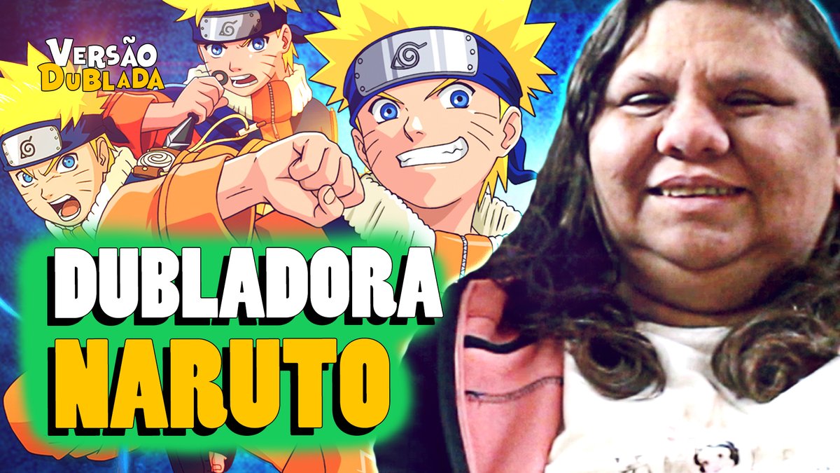 Ygor Guidoux on X: Naruto tirou pessoas da depressão. Conheça a dubladora:   🌟  / X