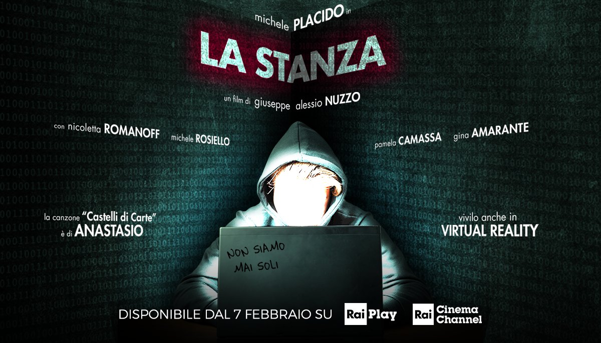 RaiPlay's tweet photo. La forza di un aiuto sconfigge ogni paura. 
“La Stanza”, una produzione @RaiCinema, dal 7 febbraio disponibile su #RaiPlay.
#LaStanza https://t.co/1u2o7OKip6
