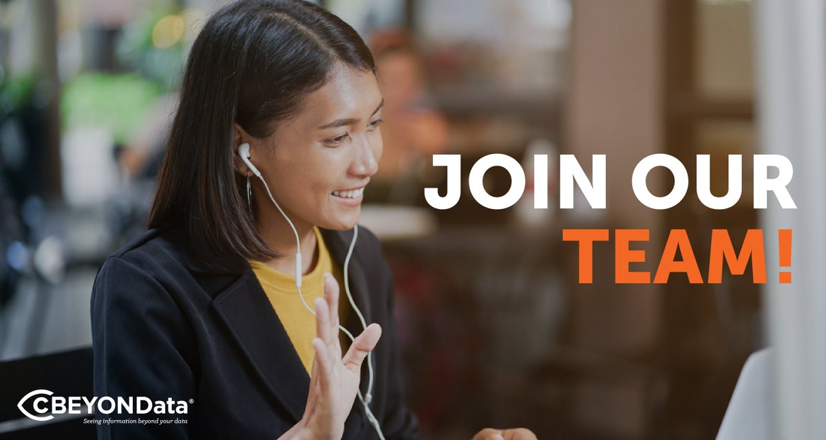 cBEYONData's tweet image. cBEYONData is #hiring!
 
We currently have positions open for:
#BusinessAnalyst
#DataCleanseDeveloper
#RPADeveloper 
and MORE!
Head to our website to see benefits, responsibilities, requirements and APPLY!
cbeyondata.com/careers/