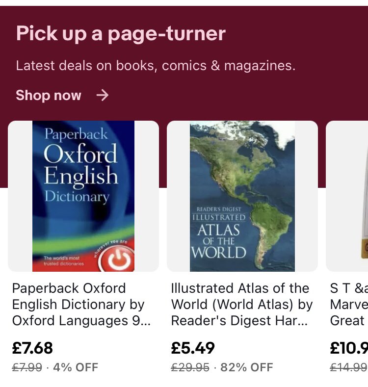 JakeMBrooks's tweet photo. eBay advert. I don’t think I’ve ever read such thrilling classics #ebay #pageturner #books https://t.co/1bwEdGPTKq