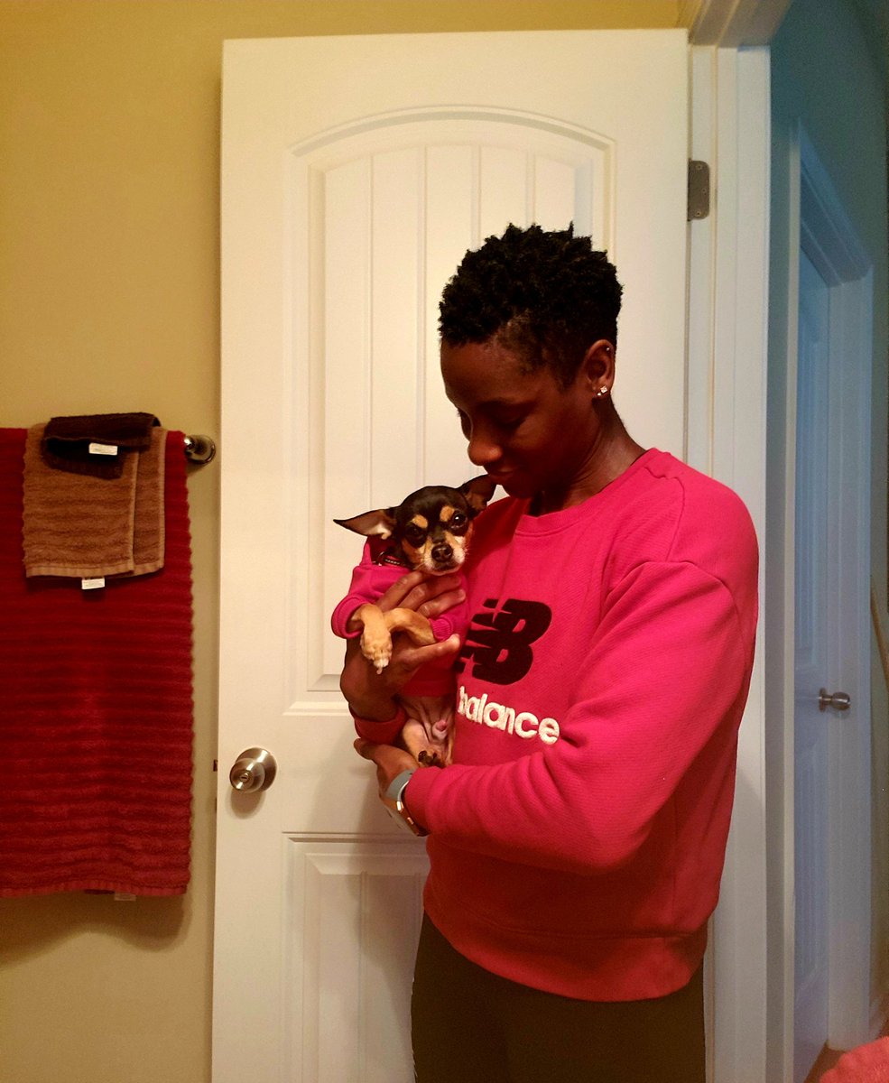 RunErickaRun's tweet image. Happy National Wear Red Day❤ Oakley🐕and I are bringing awareness to heart disease by walking and running😍❤🏃🏿‍♀️#WearRedDay #Inspired2Race #NewBalanceTriangle #NewBalanceRDU #WeGotNow #athletesinpursuit #AutismSpeaks #AutismStrong #WhereDeterminationKnowsNoLimits #pawfectmatch