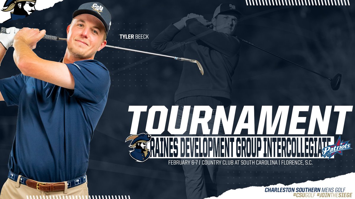 csu_mgolf's tweet photo. #TournamentWeekend

Buccaneers hit the road for the Raines Dvelopment Group Intercollegiate this weekend in Florence. Check out @CoachJasonPayne's lineup and keep up with the action live

https://t.co/GD6kVvEXHn

#CSUGolf | #JoinTheSiege https://t.co/GZA2mFcJFF