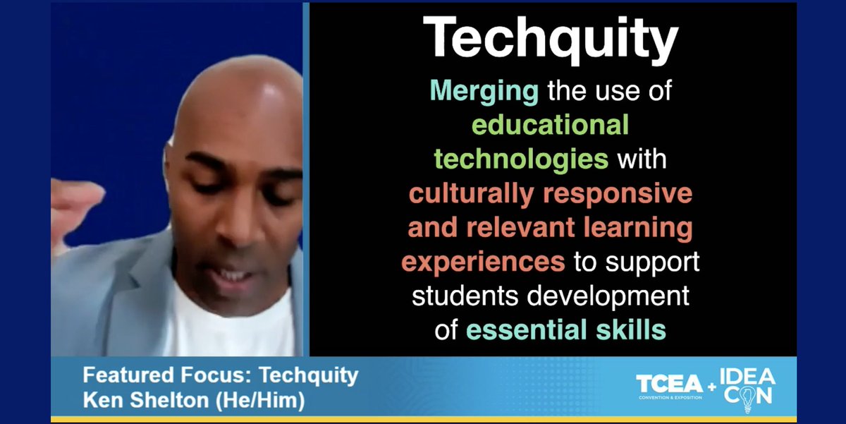 "How does technology become a necessary component of learning as a catalyst for change?" Just one of the many nuggets of wisdom <a href="/k_shelton/">Ken Shelton</a>  shared in his #IDEAcon  session.