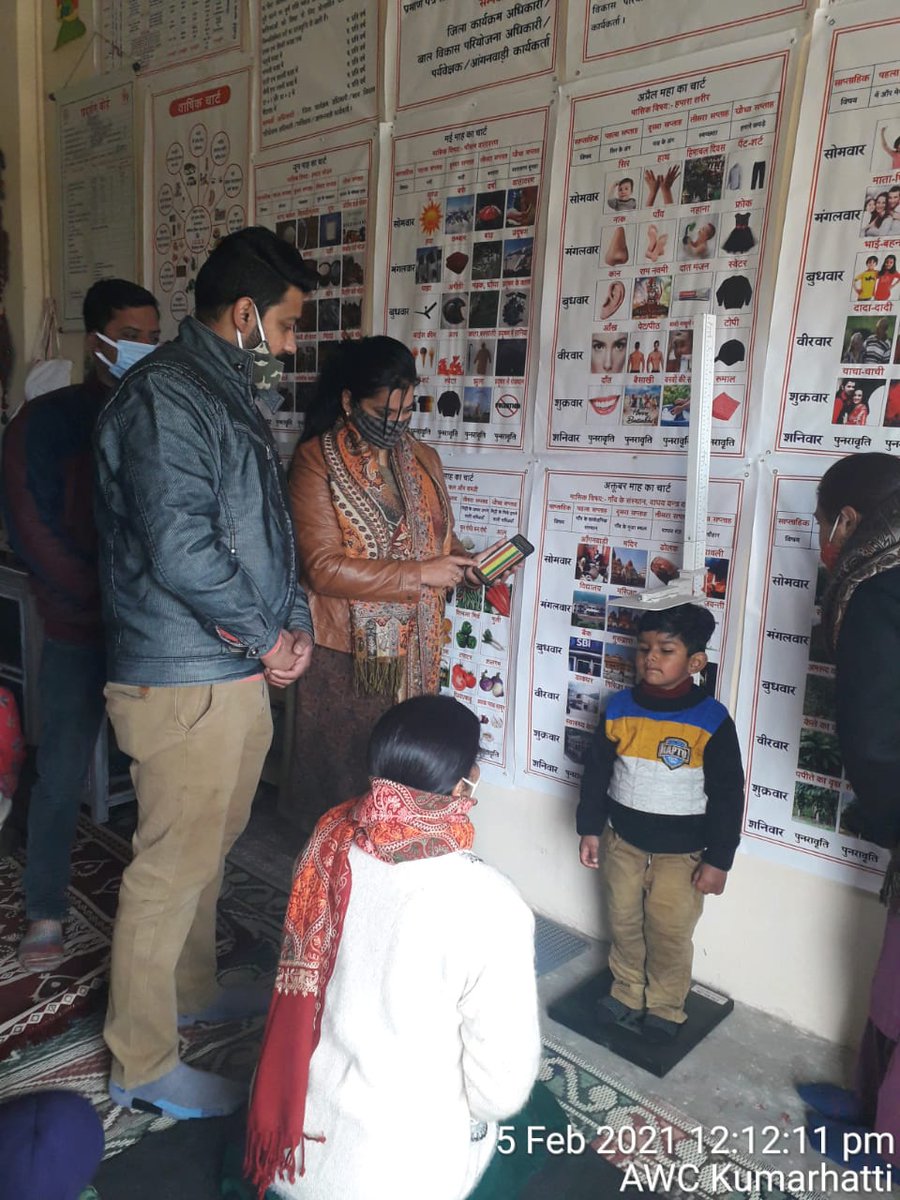 KumarhattiSolan's tweet photo. Growth monitoring campaign Day 1 in AWC KUMARHATTI and councelling of Parents by Circle Supervisor  through growth monitoring Table and recording of weight and height of children through online google forms in presence of Asha Smt Meena,UPPRADHAN Chewa Sh.Sanjay,DPA Rakesh https://t.co/VkII2fwmxK