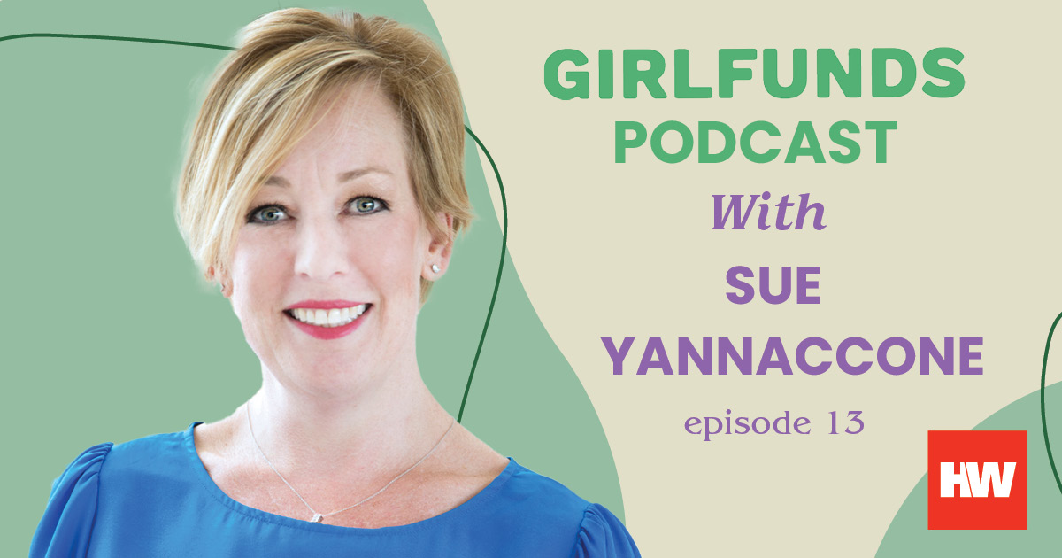 Realogy's tweet photo. Tune in to @HousingWire's newest podcast #GirlFunds where Realogy Franchise Group CEO @SueYannaccone  shares her career journey, how to prioritize what matters, and more! #WeAreRealogy #WomenLeadership  #WorkLifeBalance https://t.co/syakkWBkkV https://t.co/Tmqh3c2r5I