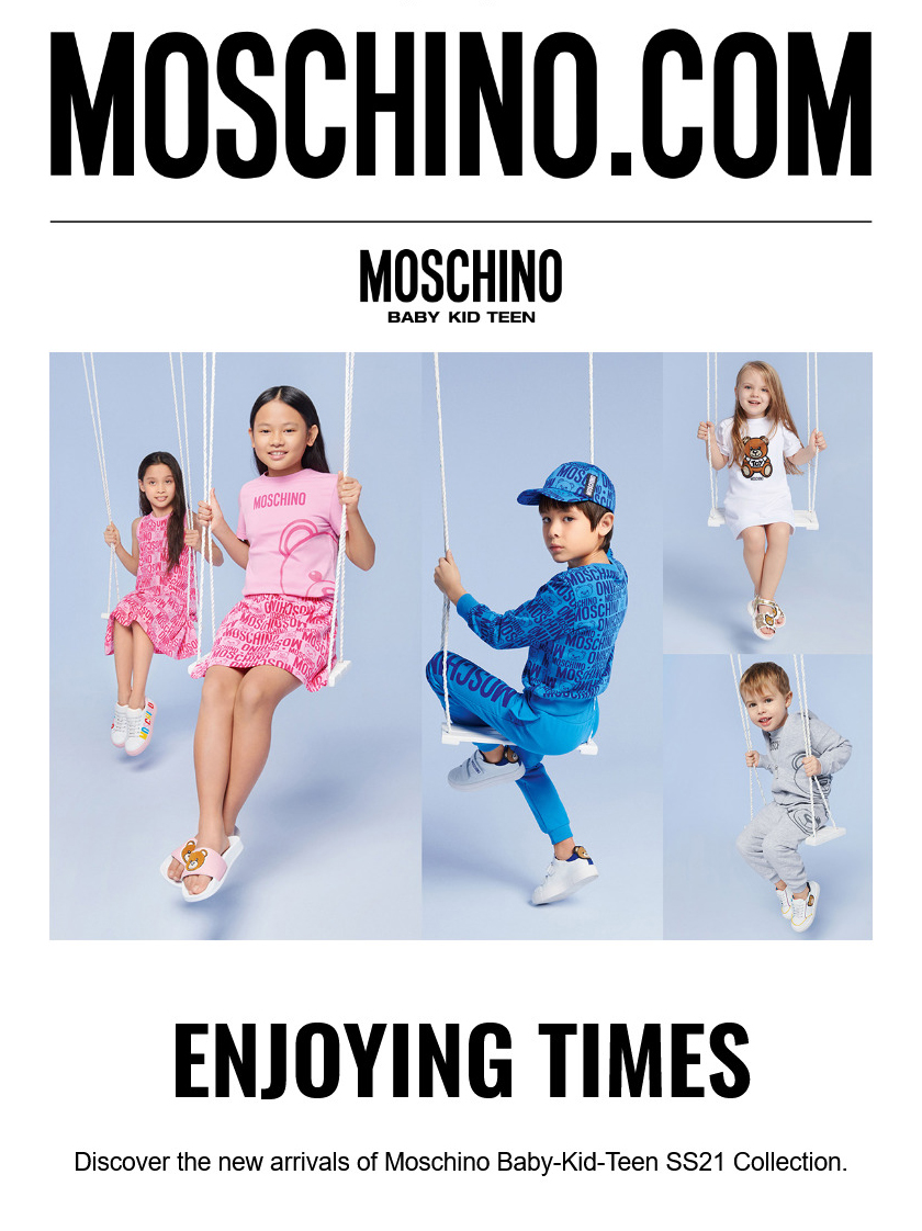 moschino baby kid teen