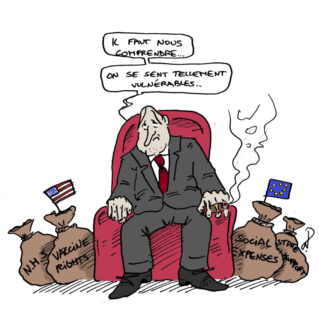 journal_inter's tweet image. LE CRAYON DU JOURNAL | Les pays riches accusés de s’octroyer l’exclusivité des vaccins 

bit.ly/3rvEtAx

#Afrique #Covid19 #EtatsUnis #Europe