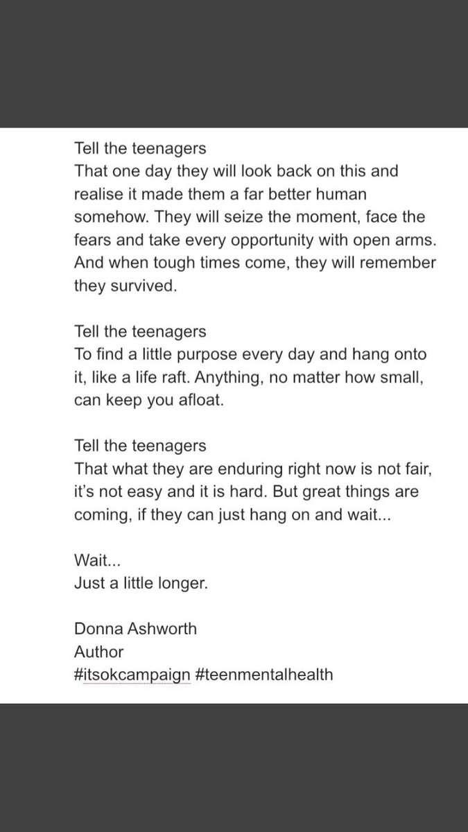 BrooksStuart's tweet photo. Please read this beautiful poem reminding us to always have hope. Very relevant for #MentalHealthAwareness While there is a growing light on the horizon, until the sun rises fully schools will continue to shine brightly for our students to keep them warm & safe #itsokcampaign https://t.co/Hxi3At6qVn
