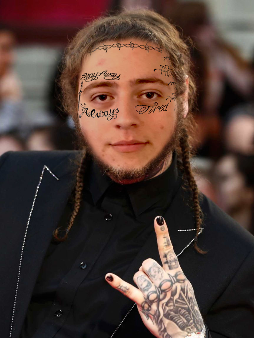 JohnnytheG_'s tweet photo. Today I present to you Twig Malone ! 
@NightmareTwig @PostMalone https://t.co/gjYv0CY9Lc