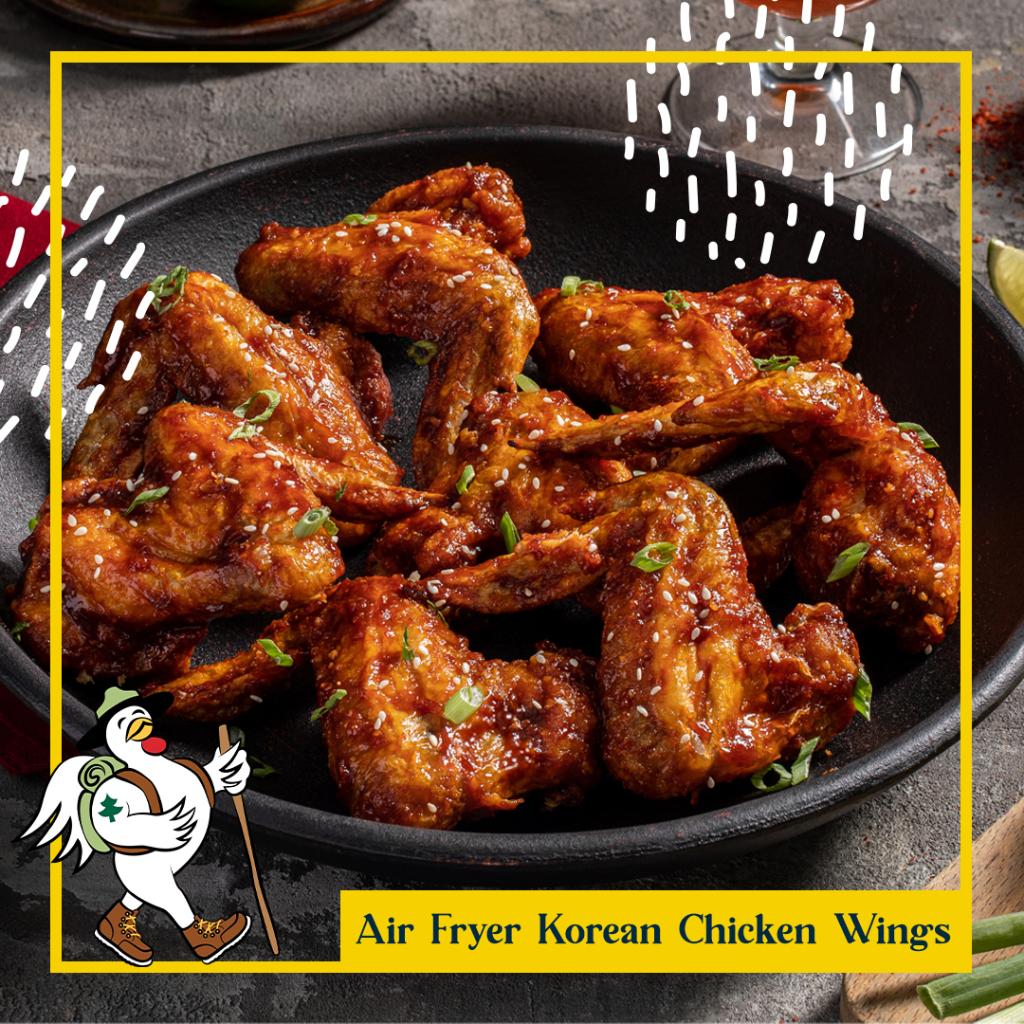 DraperValley's tweet photo. We're a little obsessed with our newest wing recipe for Air Fryer Korean Chicken Wings, and we might be making it all February and not just for the Big Game. Try it today and let us know what you think! https://t.co/HjlrhbQx1j https://t.co/cQyqq0Q1uZ