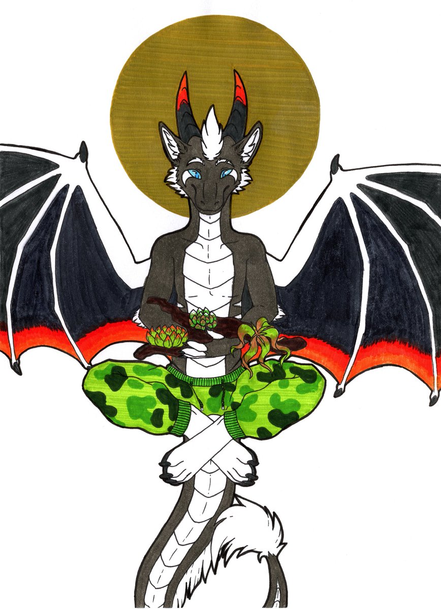KiroDrache's tweet photo. I'm Kiro, a 23 year old gay trans*guy who migrated to Switzerland in May 2019 for his apprenticeship! 

My hobbies are drawing with several kinds of media, driving, gaming, watching anime and of course being a derpy dragon in the furry fandom https://t.co/fdcaWxBiES