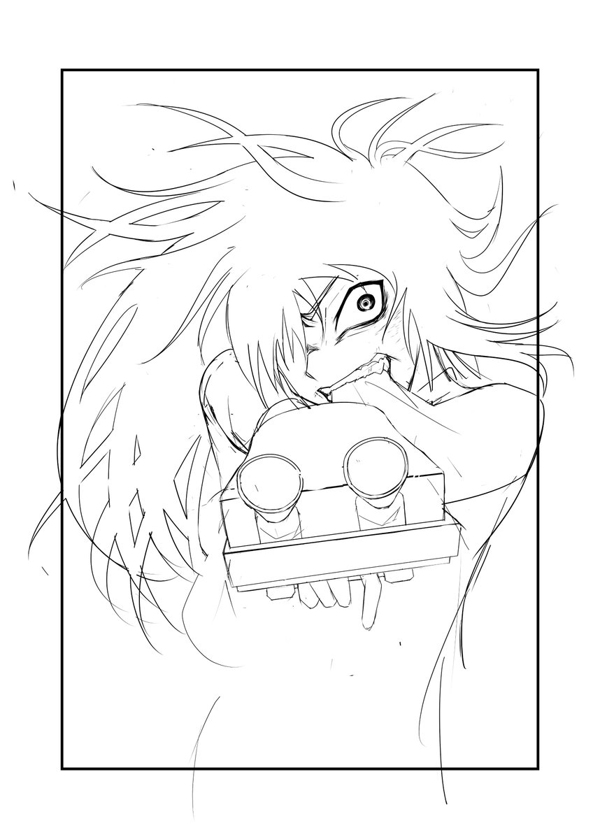 最後ページの朝潮ちゃんは割と思い通りに描けたけど、どこまで描き込めばいいのかずっと悩んでた。 