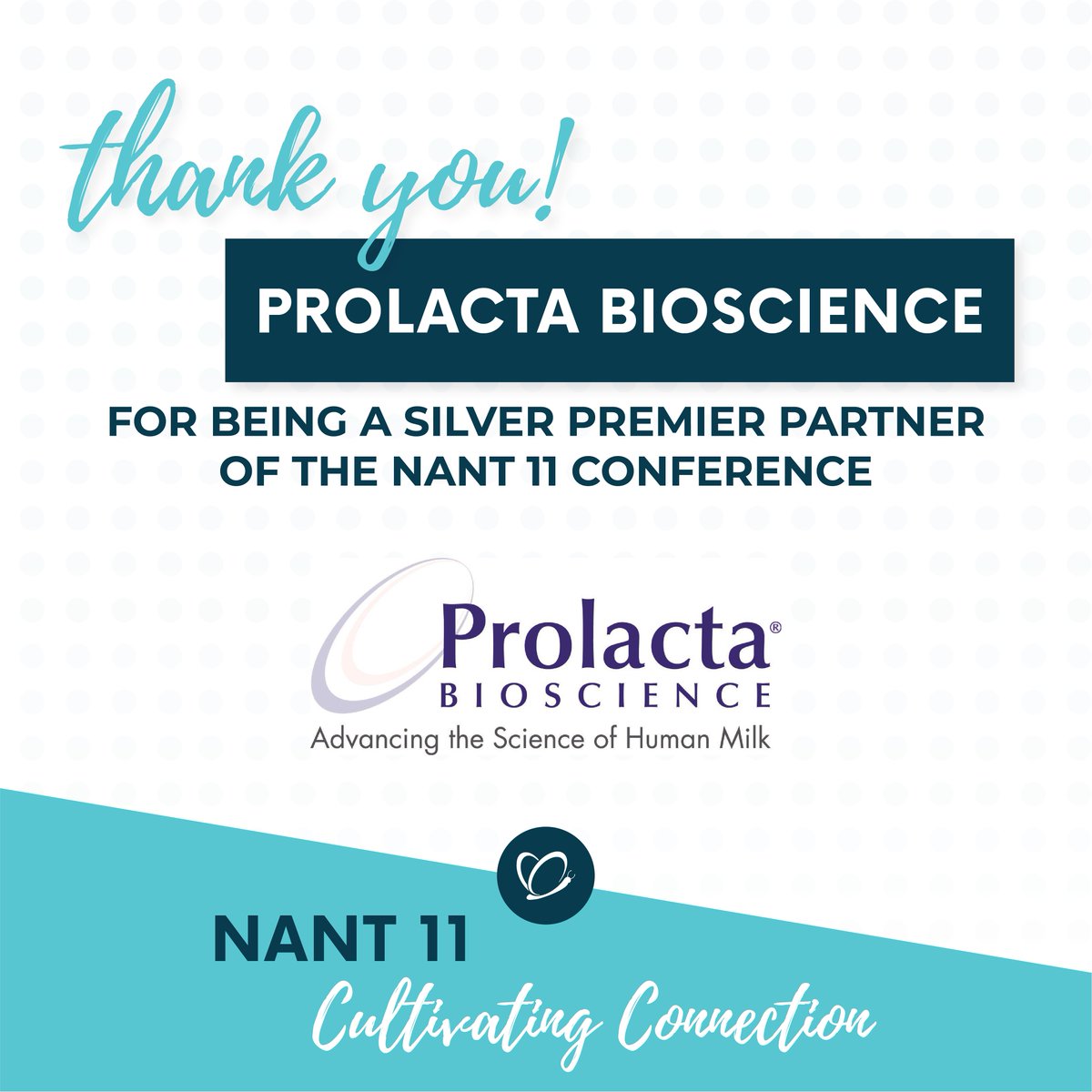 NANTtweets's tweet photo. Thank you, @prolacta  for your Premier Partnership!

#NANT11 #NICU #Prolacta https://t.co/oD4dCOu0mP