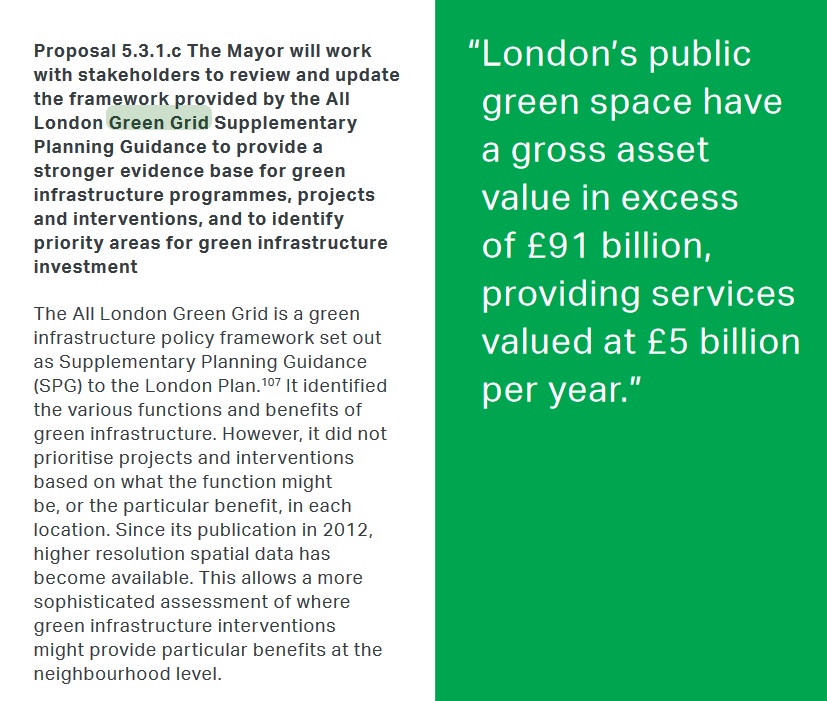 MappingFutures's tweet photo. @FourthReserve @julian_glover @talklandscape @CPRELondon Updating #ALGG #SPD set out in @LDN_environment #EnvStrategy. This is key to delivering legal duty to protect #Biodiversity #EcologicalCorridors #NatureRecoveryNetworks address #ClimateCrisis & protect connected #landscapes @CPRELondon @WildLondon @PeterMassini Any progress made? https://t.co/AmNOar9N0Y