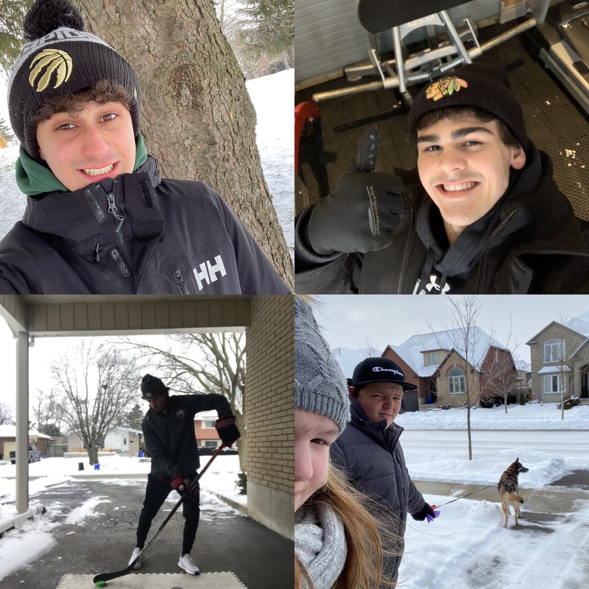 JeffDeProsperis's tweet photo. Outdoor #Synchronous #PhysicalActivity at 2pm today with my #New #RecFitLead class @SJCEagles β it was cold ! β #Promoting #HealthyActiveLiving #HALE time #ShovelSnow #Walk #GettingFreshAir #Smiling #ThumbsUp https://t.co/W5cCB0884u
