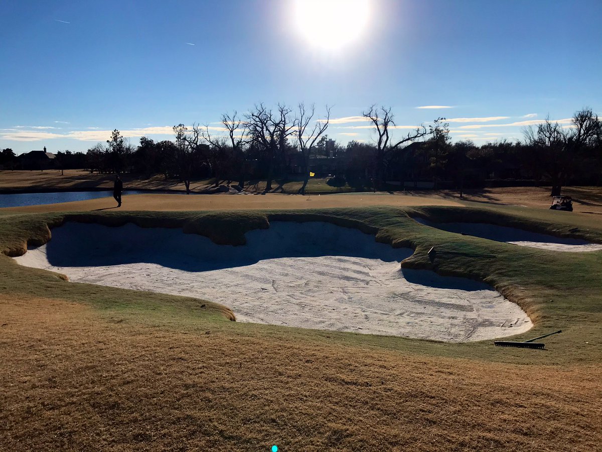 Garrett_Barnes's tweet photo. Could not ask for a better day to play winter golf! Sunny and very low wind! I haven’t played since November and I was SO pleased after my front 9! #2Over 😊 Course played so fantastic as well! #FirmAndFast
Get out and #GolfOk #HappyFridayEveryone https://t.co/wfddRdWzCI