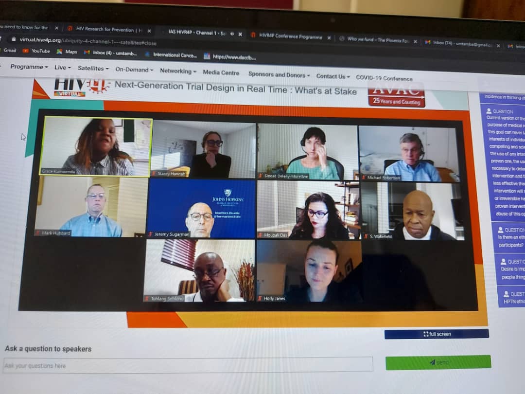 The <a href="/HIVR4Px/">HIVR4P</a> was such a lovely conference.. It was organised in its virtual nature... It felt physical. The interactions were great.. The sessions were wonderful. I learnt alot and above all the Omololu HIV Prevention Research award. Thanks <a href="/iasociety/">IAS - the International AIDS Society</a> &amp; <a href="/HIVpxresearch/">AVAC</a>