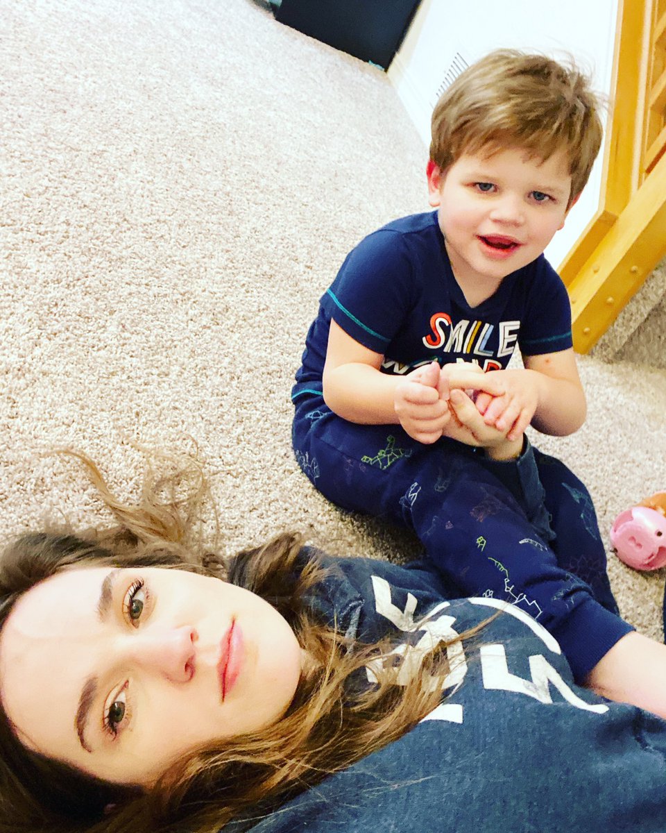 ItsOurWLife's tweet photo. When being a special-needs mom knocks me to the floor. This kid has broken into everything gotten in the everything I am exhausted from chasing him all day. I love him so much but he is lot of work https://t.co/HcJB0crBr0