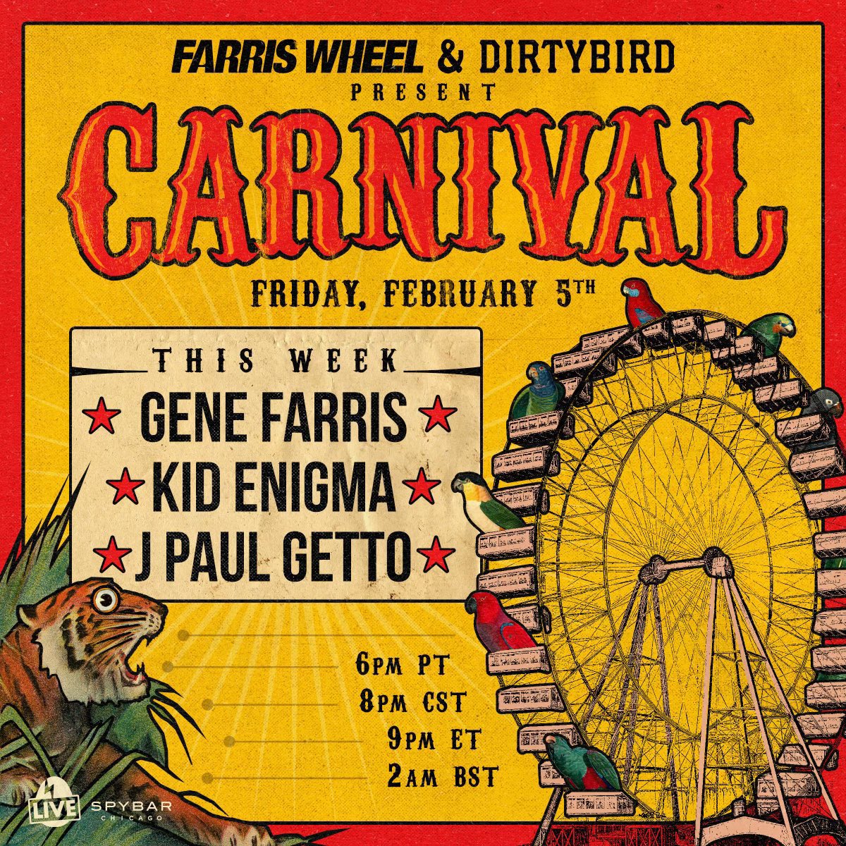 Tonight! 9pm EST twitch.tv/dirtybird with <a href="/farriswheel/">Gene Farris</a> @KidEnigma <a href="/Dirtybird/">Dirtybird</a>