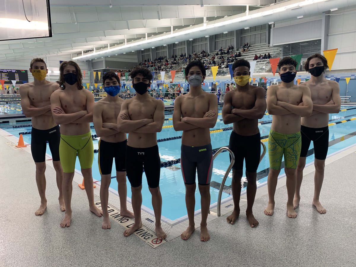 BrennanAquatics's tweet photo. Let’s do this! Boy’s Regional Finals #BFND ⁦@NISDBrennan⁩ ⁦@BoosterBrennan⁩ https://t.co/wqjf4ecqot