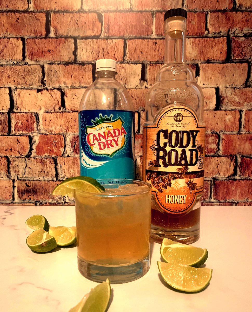 Whiskey Friday is a thing, right? It is now....

Whiskey Twist
2oz Cody Road Honey Whiskey
Canada Dry Club Soda
Simple Syrup
Lime Juice
Lime garnish
