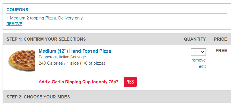 EpieCurus's tweet photo. I get a coupon for a free pizza for #Dominos which was delivery only so I was like "awesome!" Then I'm told at least 16 dollars need to be spent to get it delivered at the checkout. Fuck you @dominos this is some S-tier bullshit.
#dominosfall https://t.co/axvGFBfv4W