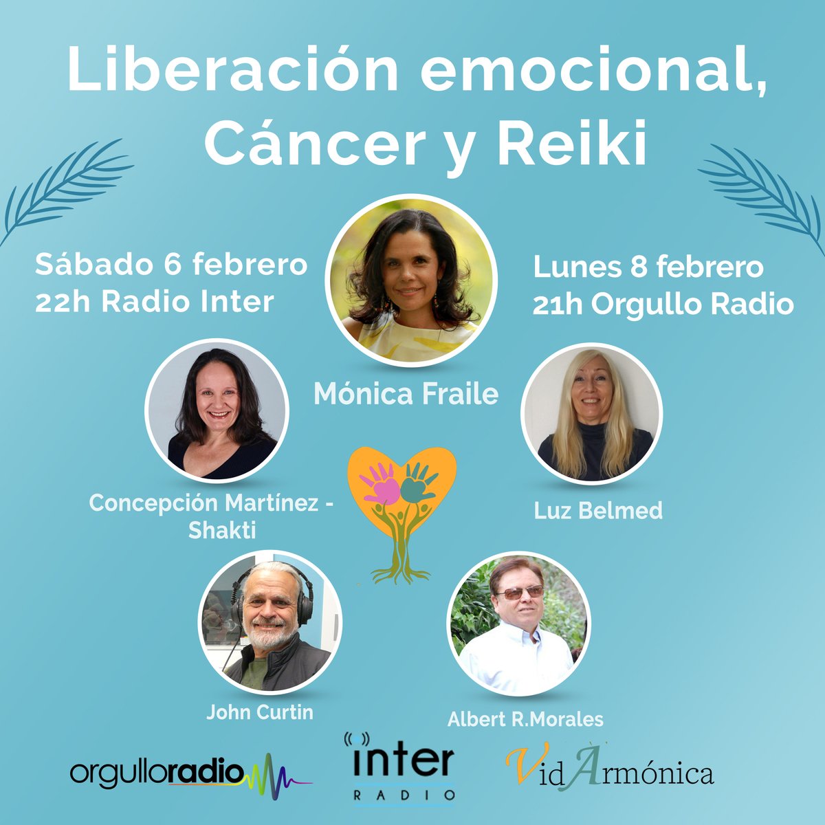 vidarmonicaes's tweet photo. ¿Sabías que la #posturacorporal dice mucho de ti? ¿Quieres saber cómo puedes liberar tus emociones? #liberacionemocional #mindfuness del #cuerpo
También hablamos de #cancer y #reiki, de prevención y #alcalinidad
¡Pon la radio! Con @MonicaFraile1 @RadioInter_es @orgulloradio_es https://t.co/uavqMmg8sv