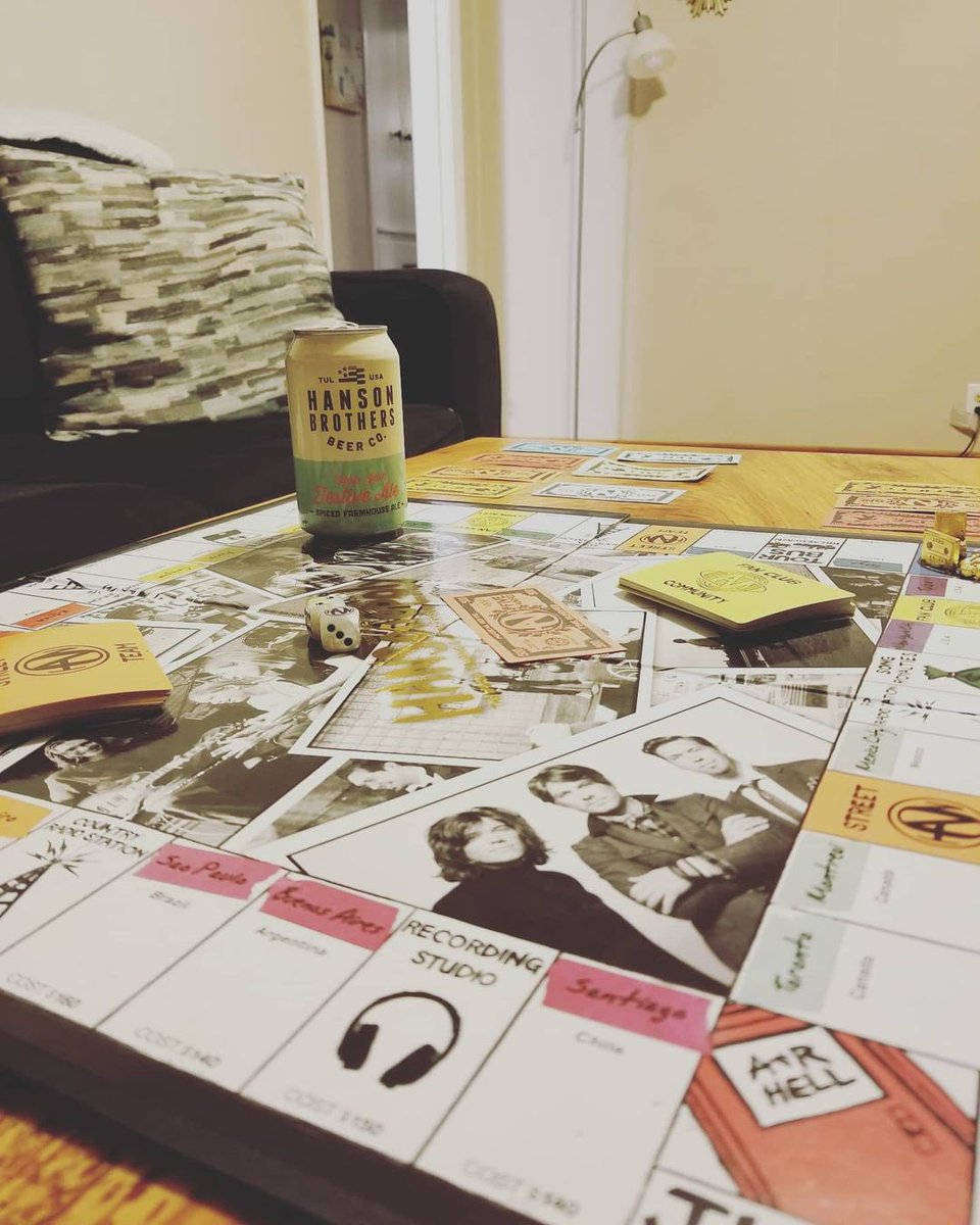 You may have never finished a game of Hansonopoly, but we hope you’ve finished one of our beers. 
📸: dynamite.lazerbeam (Instagram)
