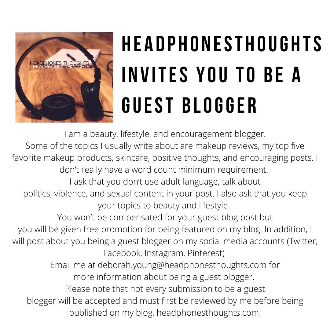 HeadphonesTblog's tweet photo. https://t.co/evz4lEVlLM invites you to be a guest blogger.
#guest #guestblogger #guestblog #guestbloggerswanted #guestblogpost #guestblogging #blogger #ad #bloggingcommunity https://t.co/j5Uyz2jKVL